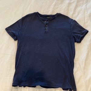 Apt 9 quarter button shirt